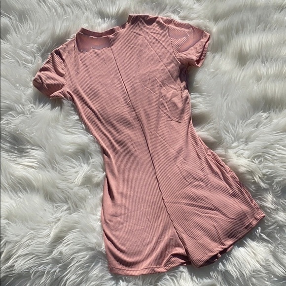 Button Ribbed Romper - Picture 2 of 6